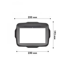 Переходная рамка Lesko 9" Jeep Renegade 2014+ (10074-43154) Броди
