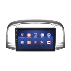 Штатная магнитола Lesko Hyundai Accent III 2006-2011 9" 6/128Gb 4G Wi-Fi GPS Top (10472-51764) Киев