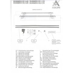 Автобагажник на крышу для SKODA Fabia (mk I) Kombi 2000-2007 Aguri Runner Silver Ровно