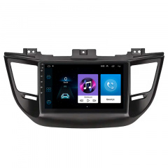 Штатная магнитола Lesko Hyundai Tucson III 2015-2018 9" 1/16Gb Wi-Fi GPS Base (10477-54859) Курінь