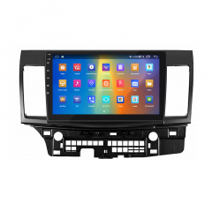 Штатная магнитола Lesko 10" Mitsubishi Lancer X 2007-2010 2/32Gb CarPlay 4G Wi-Fi GPS Prime (6104-47857) Белая Церковь