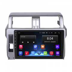 Штатная магнитола Lesko Toyota Land Cruiser Prado 150 Series Рестайлинг 1 2013-2017 г 10" 2/32Gb WiFi GPS Base (9708-55125) Ровно