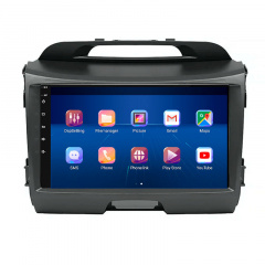 Штатная магнитола Lesko 9" Kia Sportage III Рестайлинг 2014-2016 6/128Gb 4G Wi-Fi GPS Top (9504-43669) Михайлівка