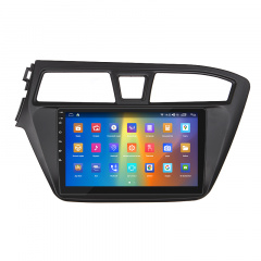 Штатная магнитола Lesko 9" Hyundai i20 II 2014-2018 2/32Gb CarPlay 4G Wi-Fi GPS Prime (9971-47703) Київ