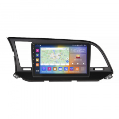 Штатная магнитола Lesko Hyundai Elantra VI AD Рестайлинг 2018-2020г 9" 4/64Gb CarPlay 4G Wi-Fi GPS Prime (10482-51860) Коростень