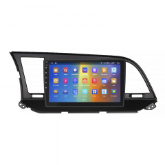 Штатная магнитола Lesko Hyundai Elantra VI AD Рестайлинг 2018-2020г 9" 4/64Gb CarPlay 4G Wi-Fi GPS Prime (10482-51860) Коростень
