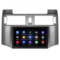 Штатная магнитола Lesko Toyota 4Runner V Рестайлинг 2013-н.в. 9" 1/16Gb Wi-Fi GPS Base (10701-57609) Біла Церква