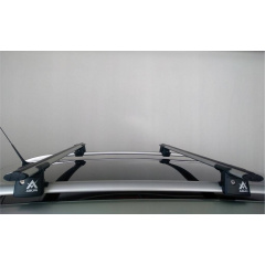 Автобагажник на крышу для AUDI A4 B7-B8; Allroad, Kombi 2009-2015 Aguri Runner Silver Івано-Франківськ