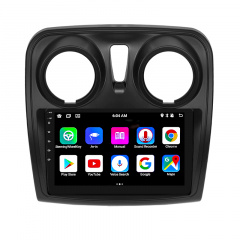 Штатная магнитола Lesko Renault Dokker I 2012-н.в. 9" 1/16Gb/ Wi-Fi Optima GPS Android (9831-35606) Славута