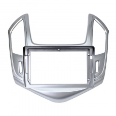 Переходная рамка Lesko Chevrolet Cruze 2012-2015 9" Серебристый (9173-37874) Вишгород