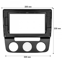 Переходная рамка Lesko 10.1" Volkswagen Jetta V 2005-2010 Auto AC (9915-39392) Черновцы