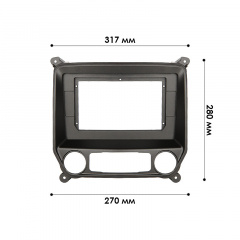Переходная рамка Lesko 10,1" Chevrolet Silverado 2013-2019 (11220-63376) Новомосковськ