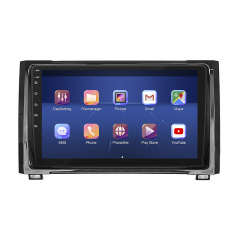 Магнитола Lesko для Toyota Tundra II Рестайлинг 2013-2021 9 6/128Gb 4G Wi-Fi GPS Вараш