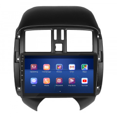 Штатная магнитола Lesko 9" Nissan Versa II 2012-2014 6/128Gb 4G Wi-Fi GPS Top (9533-43747) Киев