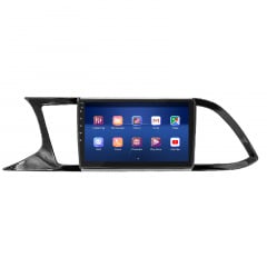 Штатная магнитола Lesko 9" SEAT Leon III Рестайлинг 2016-2020 4/32Gb/ 4G/ Wi-Fi/ CarPlay Premium (9584-38327) Червоноград