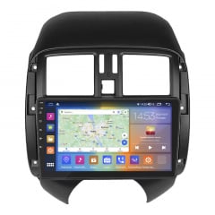 Штатная магнитола Lesko 9" Nissan Versa II 2012-2014 2/32Gb CarPlay 4G Wi-Fi GPS Prime (9533-47951) Доманівка