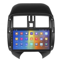 Штатная магнитола Lesko 9" Nissan Versa II 2012-2014 2/32Gb CarPlay 4G Wi-Fi GPS Prime (9533-47951) Доманівка