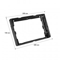 Переходная рамка Lesko 9" Toyota Sienna XL30 2014-2020 (10808-59375) Надворная