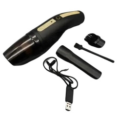Автомобильный пылесос Vacuum Cleaner HY05 аккумуляторный 2000 mAh Black Петрово