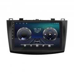 Штатная магнитола Lesko для Mazda 3 II (BL) Рестайлинг 2011-2013 экран 9" 4/64Gb/ 4G/ Wi-Fi/ CarPlay Premium Київ