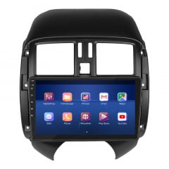 Штатная магнитола Lesko 9" Nissan Versa II 2012-2014 4/64Gb/ 4G/ Wi-Fi/ CarPlay Premium (9533-38283) Днепр