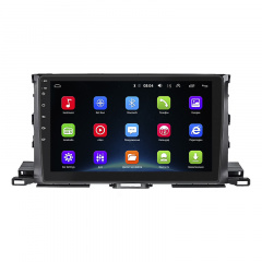 Штатная магнитола Lesko Toyota Highlander III U50 2013-2016 10" 2/32Gb Wi-Fi GPS Base (9688-55641) Изюм