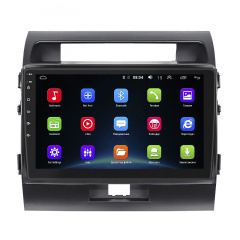 Штатная магнитола Lesko Toyota Land Cruiser 200 Series Рестайлинг 1 2012-2015г 10" 2/32Gb Wi-Fi GPS Base (9707-55123) Кременчуг