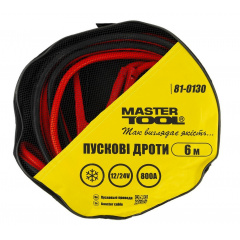 Провода пусковые MASTERTOOL GM 800 А 6 м (81-0130) Косів
