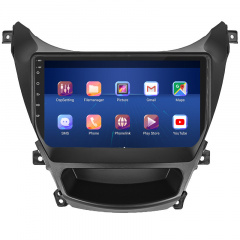 Штатная магнитола Lesko Hyundai Elantra V MD Рестайлинг 2013-2016 9" 4/32Gb 4G Wi-Fi GPS Top (10478-51313) Киев
