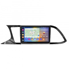 Штатная магнитола Lesko 9" SEAT Leon III 2012-2016 2/32Gb CarPlay 4G Wi-Fi GPS Prime (9583-48083) Лозова