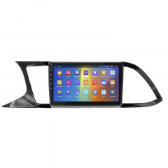 Штатная магнитола Lesko 9" SEAT Leon III 2012-2016 2/32Gb CarPlay 4G Wi-Fi GPS Prime (9583-48083) Лозова