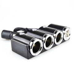 Автомобильный разветвитель для прикуривателя Olesson 1503 Black Васильевка