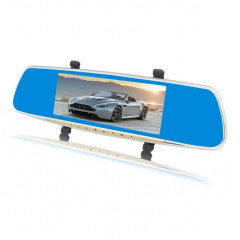 Зеркало видеорегистратор RIAS V10 Full HD 7" с камерой заднего вида Silver (3_01146) Первомайськ