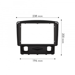 Переходная рамка Lesko 9" Ford Escape 2007-2012 (10788-59324) Косів