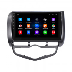 Штатная магнитола Lesko Honda Fit I Auto AC 2001-2008 9" 1/16Gb Wi-Fi GPS Base (10618-53273) Енергодар