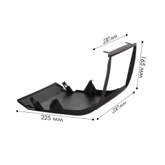 Переходная рамка 9" Lesko на авто Toyota Prius 2003-2009 (6957) Бородянка