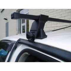 Автобагажник на крышу RENAULT Clio mk II Hatchback 1998-2005 Amos Tramp 1.2 "z" AM-5 Киев
