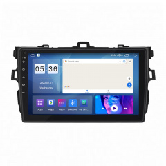 Штатная магнитола 9" Lesko для Toyota Corolla X (E140, E150) 2006-2012 4/64Gb CarPlay 4G Wi-Fi GPS Prime Киев