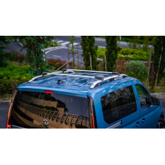 Автобагажник на крышу Turtle AIR 1 Kia Sorento 2002-2009 Серый Сумы