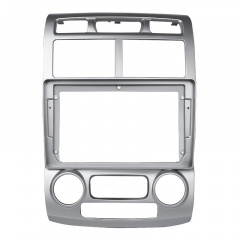 Переходная рамка Lesko для Kia Sportage 2005-2010 9 Silver Ромны