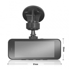 Видеорегистратор DVR 701 3.19" Full HD с выносной камерой заднего вида Grey Калуш