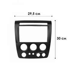 Переходная рамка 9 Lesko Hummer H3 2005-2010 (3859) Херсон