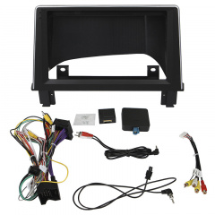 Штатный комплект с переходной рамкой 9" Lesko BMW 1 F20/F21 2013-2016 + адаптер питания (1234-318) Коростень