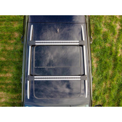 Автобагажник на крышу Turtle AIR 1 Hyundai Matrix 2001-2010 Серый Ужгород