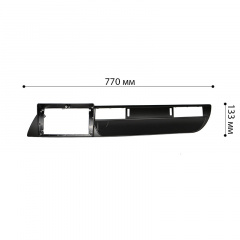 Переходная рамка Lesko 9" Citroen C5 2008-2017 (11155-59315) Тячів