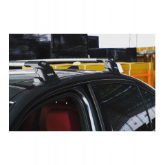 Автобагажник на крышу Turtle AIR3 Premium для BMW X1 E84 2010-2015 Серый Тернополь