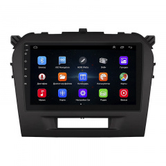 Штатная магнитола Lesko Suzuki Vitara II 2014-2019 9" 1/16Gb Wi-Fi GPS Base (10284-55115) Кропивницький