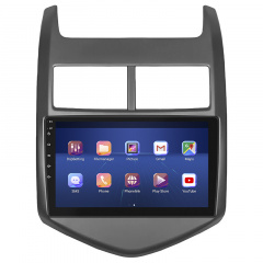 Штатная магнитола Lesko Chevrolet Aveo II 2011-2020 9" 4/32Gb 4G Wi-Fi GPS Top (9381-44946) Киев