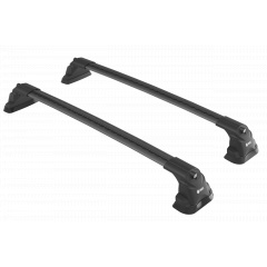 Автобагажник на крышу Turtle AIR3 Premium для Mercedes-Benz E-Class W211 2002-2009 Черный Генічеськ