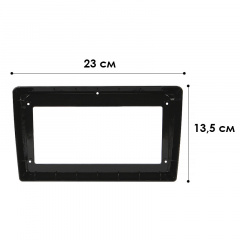 Рамка Lesko 9" для Mitsubishi Outlander 06+ Outlander Sport ASX 10+ Lancer Pajero 07+ Pajero Sport 08+ (11711-69426) Курінь